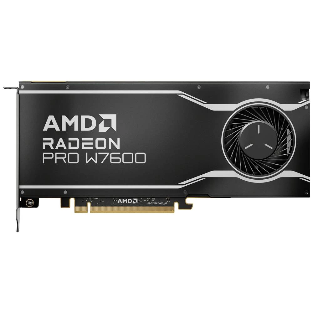 AMD grafička kartica AMD Radeon Pro W7600 8 GB GDDR6-SDRAM PCIe x16 DisplayPort slika