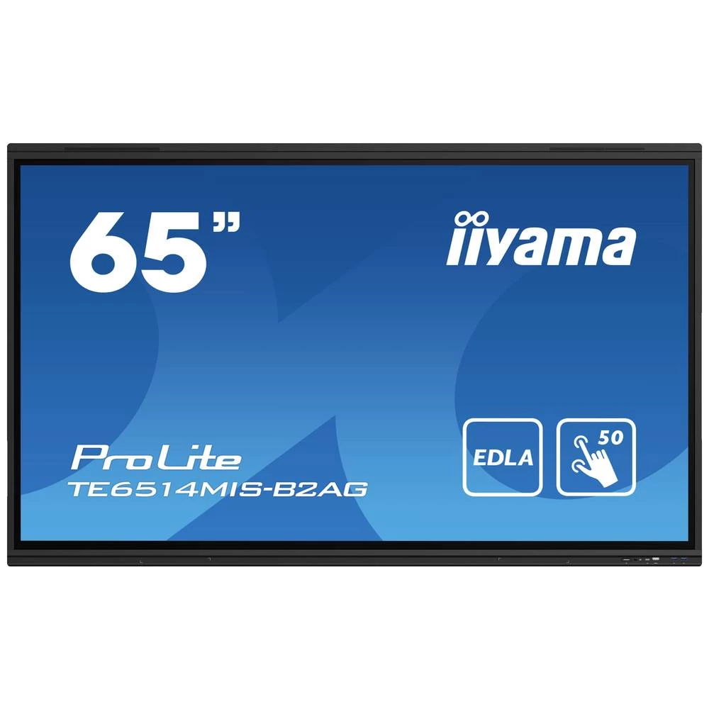 Iiyama ProLite iiWare12E TE6514MIS-B2AG Digital Signage zaslon Energetska učinkovitost 2021: G (A - G) 163.9 cm 65 palac slika