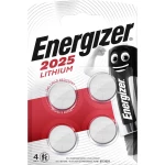 Energizer CR2025 Gumbasta baterija CR 2025 Litijev 163 mAh 3 V 4 ST