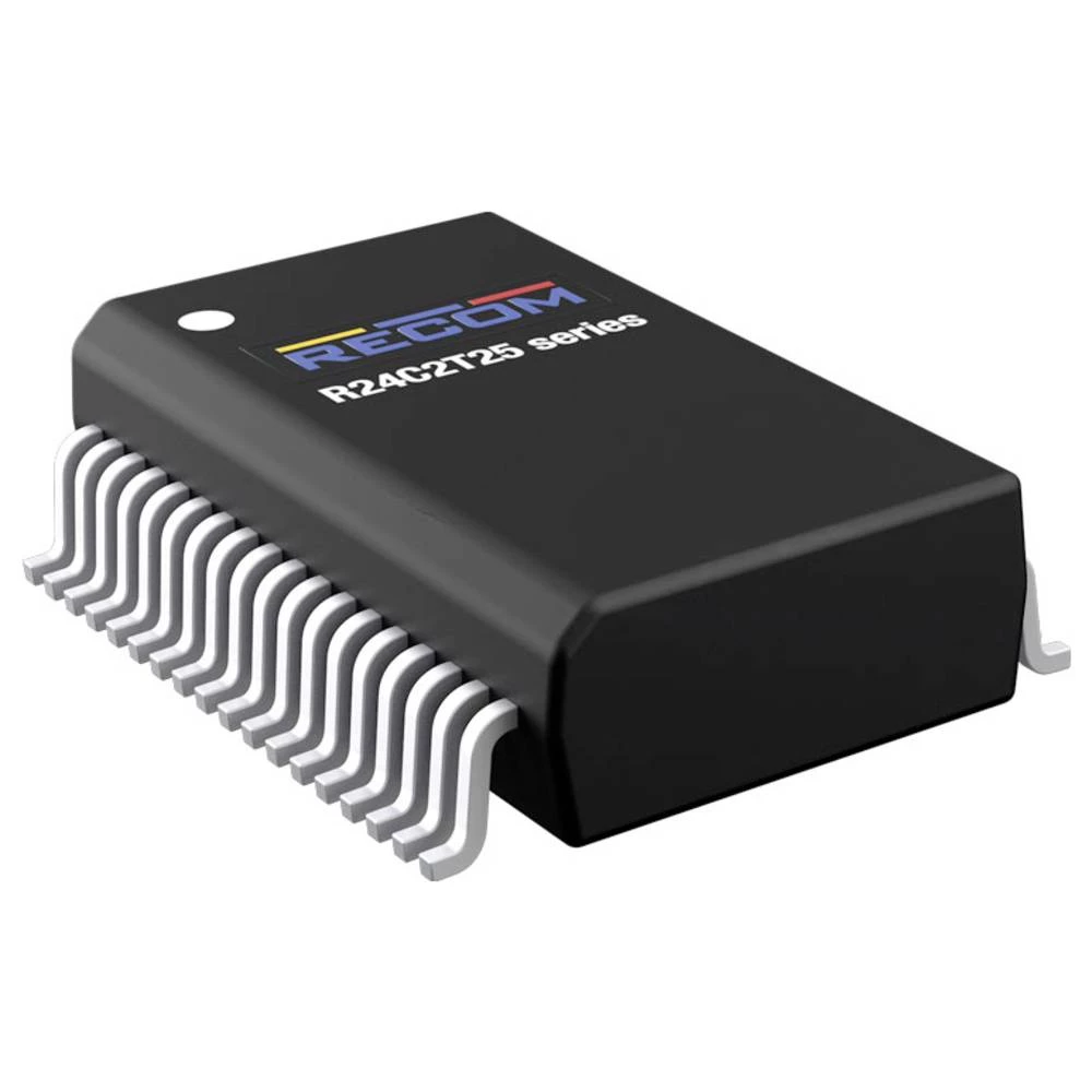 RECOM  R24C2T25-CT  DC/DC pretvarač smd    25 V  0.10 A  2 W  Broj izlaza: 2 x  Content 1 St. slika
