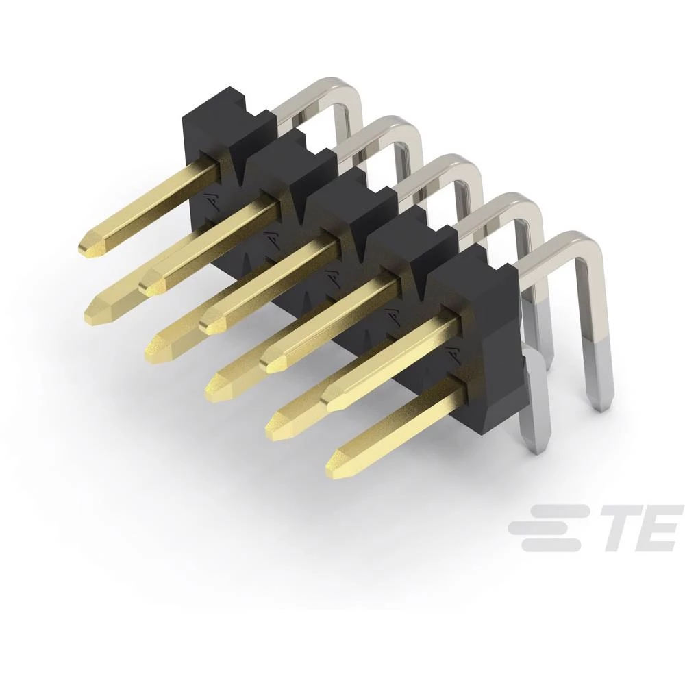 TE Connectivity ugradna standardna letva s muškim kontaktima 2842151-6 1 St. Tube slika