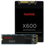 Unutarnji SATA M.2 SSD 2 TB SanDisk SANDISK X600 SSD M.2 2280 2TB intern SD9SN8W-2T00-1122 SATA III