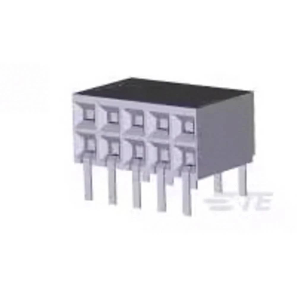 TE Connectivity ugradna standardna letva sa ženskim kontaktima 5146140-4 1 St. Tube slika