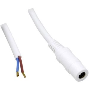 TRU COMPONENTS Niskonaponski priključni kabel Niskonaponski konektor-Kabel bez kraja 5.50 mm 2.10 mm 1 m 1 ST slika