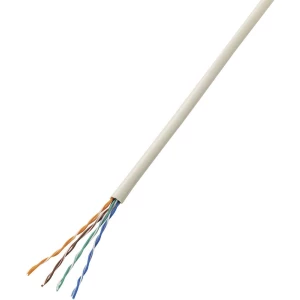 Kabel za telefon J-Y(ST)Y 4 x 0.60 mm Siva TRU COMPONENTS TC-7572796 25 m slika