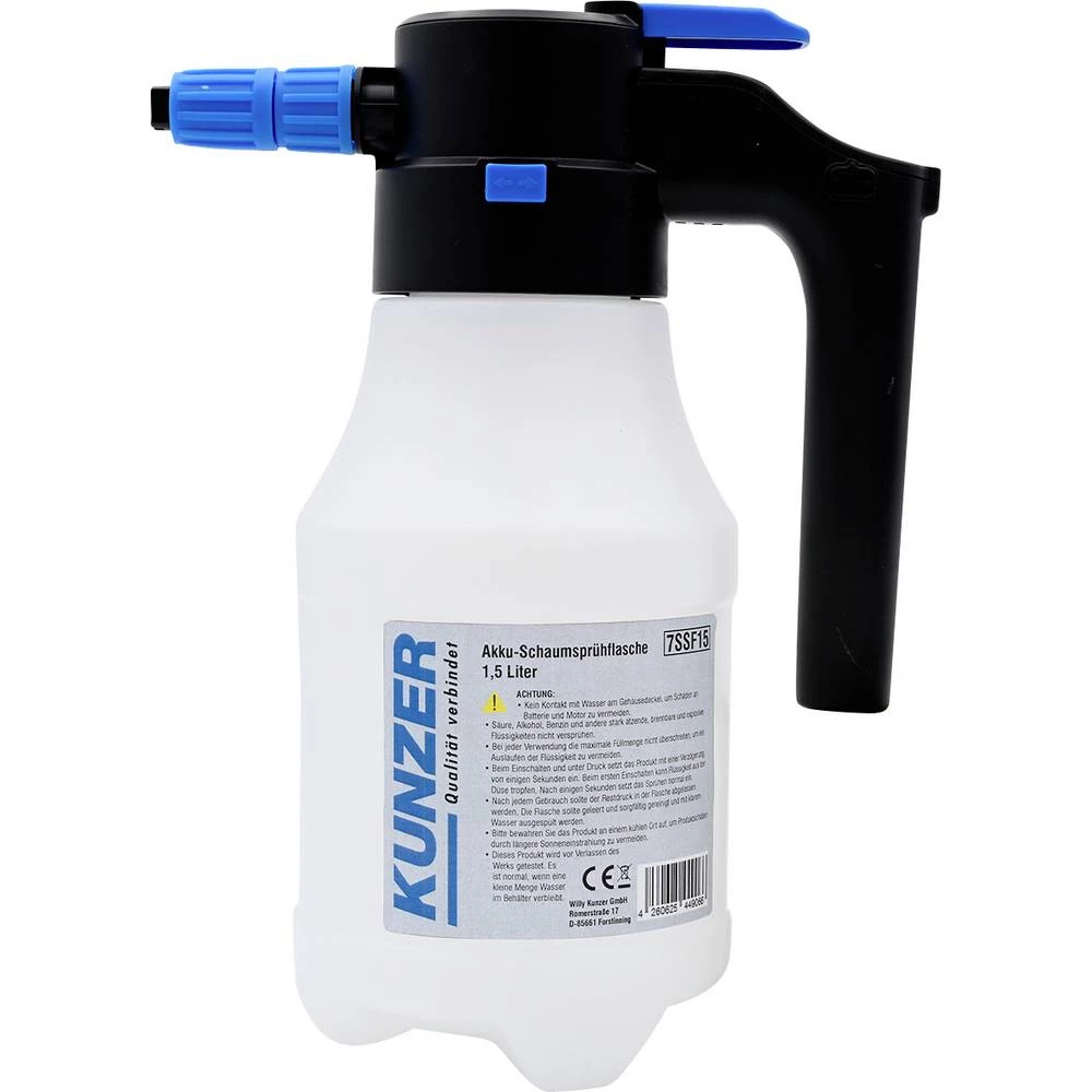 Kunzer 7SSF15 pjenjača 1.5 l prozirna (difuzna) slika