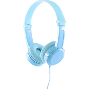 onanoff    Travel        za djecu    on ear stereo-headset    na ušima    sklopive, slušalice s mikrofonom, ograničenje glasnoće    plava boja slika