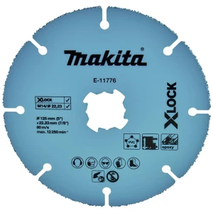 Makita Trennscheibe 125mm Uni.X-Lock E-11776 rezna ploča ravna 125 mm 1 St. slika