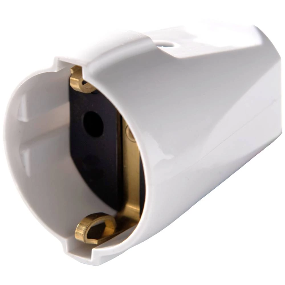 Martin Kaiser 544oT/kws spojka sa zaštitnim kontaktom polipropilen  250 V vapnenobijela IP20 slika