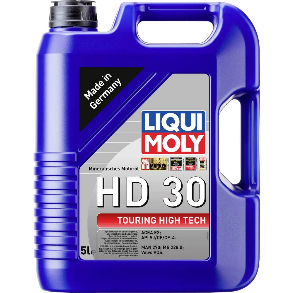 Liqui Moly Touring High Tech HD 30 1265 motorno ulje 5 l slika