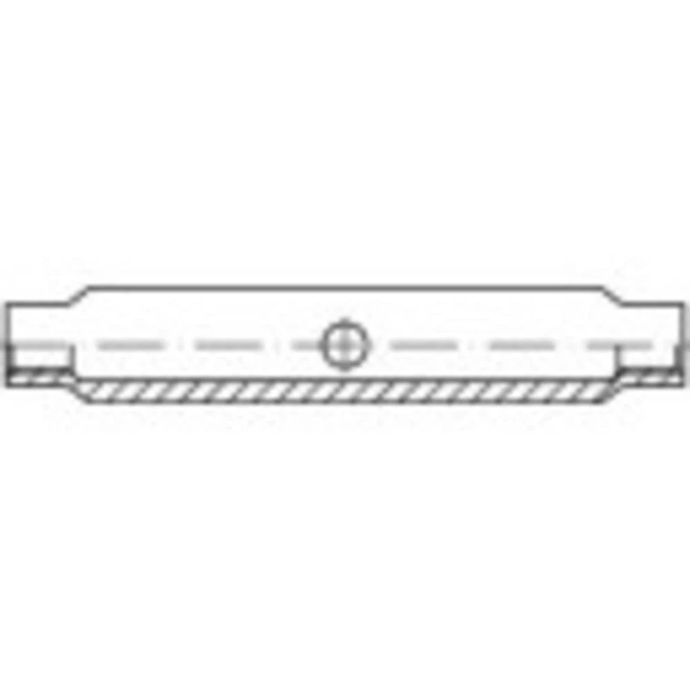 TOOLCRAFT 136561 matica nateznog vijka  M16 čelik galvansko pocinčani DIN 1478 1 St. slika