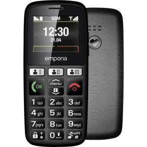 Emporia HAPPY 2G senior pametni telefon 32 MB 1.33 palac (3.4 cm) single-sim vlastiti proizvođač crna slika
