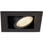 LED ugradna svjetiljka 8.3 W Crna mat SLV 115700 Crna mat