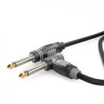 Hicon HBA-6M6A-0300 utičnica audio priključni kabel [1x klinken utikač 6.3 mm (mono) - 1x klinken utikač 6.3 mm (mono)]