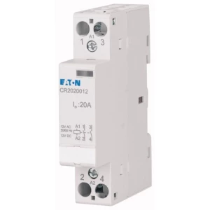 Instalacijski kontaktor 1 ST Eaton CR2002012 Nazivni napon: 230 V/AC Prebacivanje struje (maks.): 20 A 2 otvarač slika