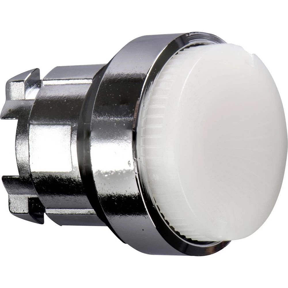 Schneider Electric ZB4BW11 prednji element za osvijetljeni gumb ponovno postavljiv (Ø) 22 mm neobilježeno krom boja, bijela 1 St. slika