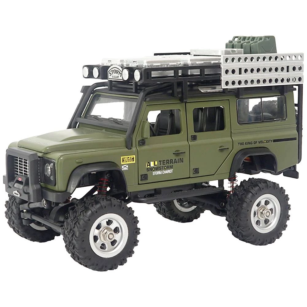 Amewi D90X28 Metall Scale s četkama 1:28 RC model automobila električni  crawler pogon na sva četiri kotača (4wd) RtR 2,4 GHz slika