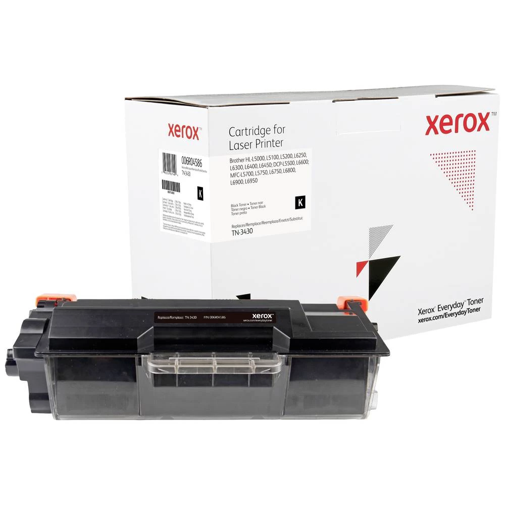 Xerox toner zamijenjen Brother TN-3430 kompatibilan  crn 3000 Stranica Everyday 006R04586 slika