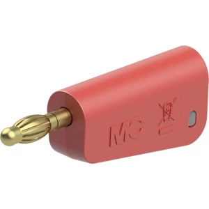 Stäubli LM-4A-39 lamelni utikač utikač Zatik-Ø: 4 mm crvena 1 St. slika