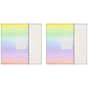 Paulmann LumiTiles Basic Set Square 10x10cm 78412 LED panel - osnovni   LED 2.2 W  toplo bijela bijela slika