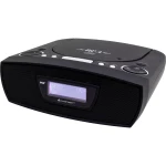 UKW Radio budilica SoundMaster URD480SW AUX, CD, UKW, USB Crna