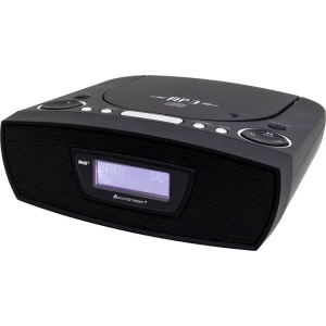 UKW Radio budilica SoundMaster URD480SW AUX, CD, UKW, USB Crna slika