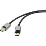 SpeaKa Professional DisplayPort displayport priključni kabel [1x muški konektor displayport - 1x muški konektor displayport] 1.00 m crna