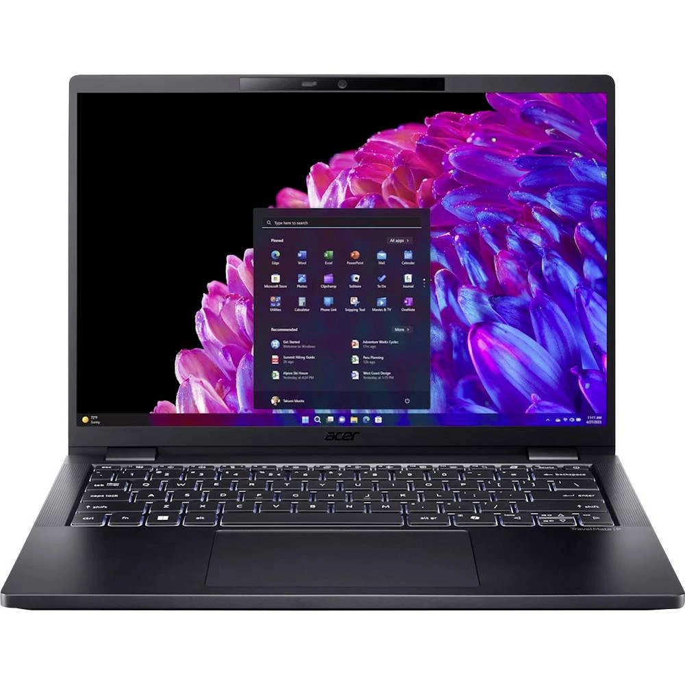 Acer Notebook 35.6 cm (14 palac) WUXGAIntel® Core™ Ultra 7155H32 GB RAM1000 GB SSD;Intel Arc™;crnaNX.B5LEG.004 slika