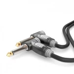 Hicon HBA-6A-0150 utičnica audio priključni kabel [1x klinken utikač 6.3 mm (mono) - 1x klinken utikač 6.3 mm (mono)] 1.