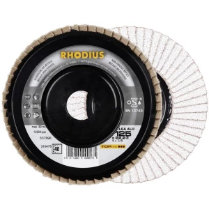 Rhodius LGA ALU ventilatorski disk 125 x 22,23 - P40 Rhodius 210475 promjer 125 mm slika
