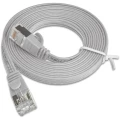 LAN (RJ45) Mreža Priključni kabel CAT 6 U/FTP 0.5 m Siva plosnati Slim Wirewin slika
