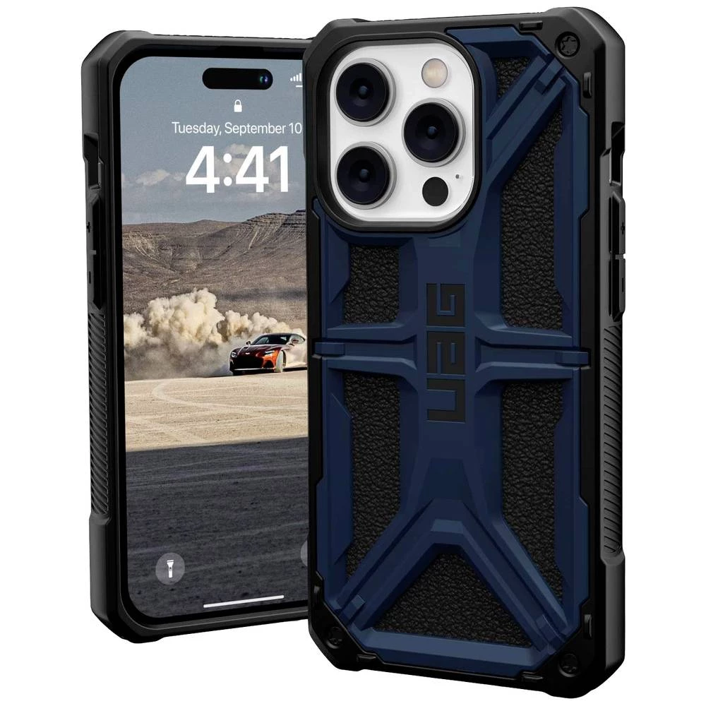Urban Armor Gear Monarch Pogodno za model mobilnog telefona: iPhone 14 Pro, plava boja Urban Armor Gear Monarch case Apple iPhone 14 Pro plava boja slika