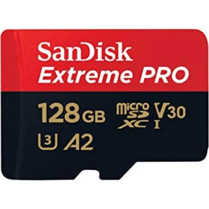 microSDXC kartica 128 GB SanDisk Extreme Pro® Class 10, UHS-I, UHS-Class 3, v30 Video Speed Class A2 standard slika