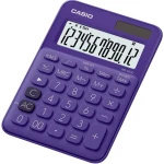 Stolni kalkulator Casio MS-20UC Ljubičasta Zaslon (broj mjesta): 12 solarno napajanje, baterijski pogon (Š x V x d) 105 x 23 x 1