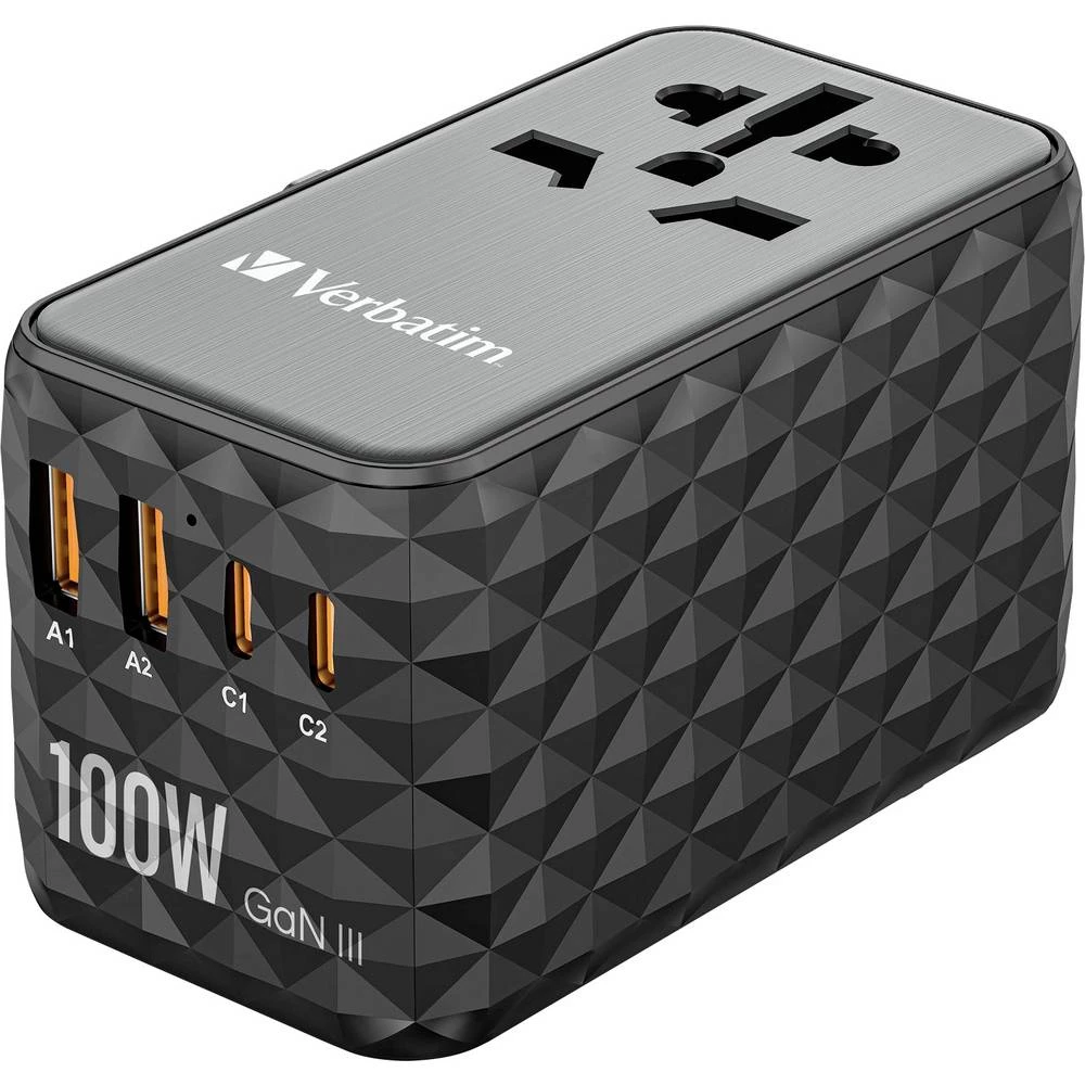 Verbatim UTA-06 GaN III 32121 USB punjač   4 x 2x USB-A, 2x USB-C® GaN slika