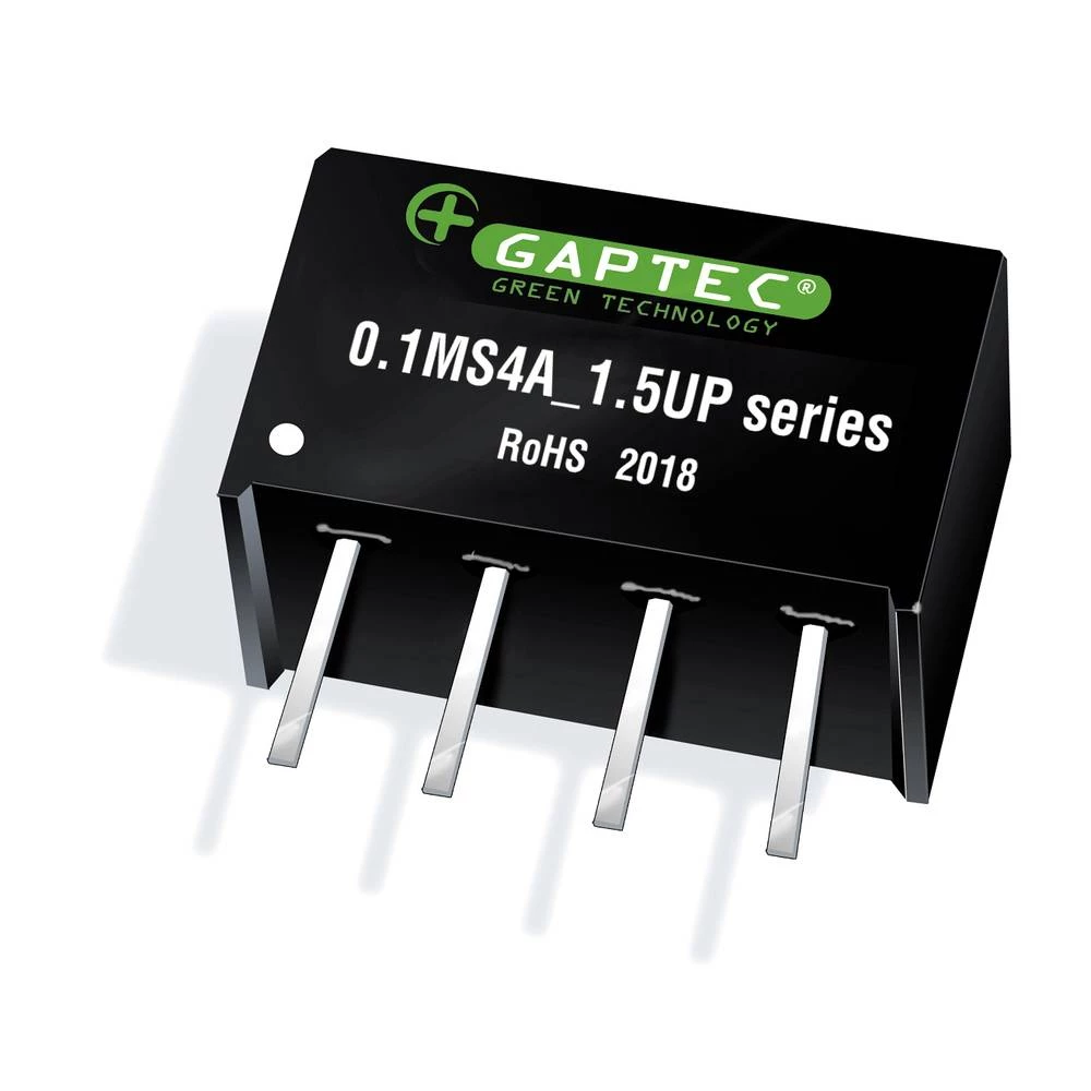 Gaptec  0.1MS4A_1212S1.5UP  DC/DC  pretvarač       8.3 mA  0.1 W    Content 1 St. slika