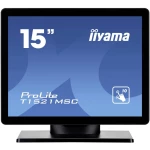 Zaslon na dodir 38.1 cm (15 ") Iiyama T1521MSC-B1 1024 x 768 piksel 4:3 8 ms VGA, USB TN LED