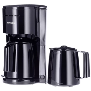 Severin KA 9307 aparat za kavu crna  Kapacitet čaše=8 termosica slika