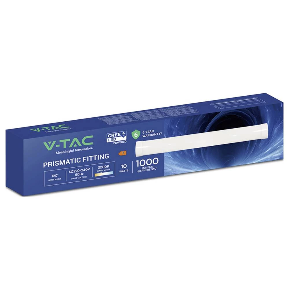 V-TAC SMD LED Energetska učinkovitost 2021: F (A - G) LED 10 W = 1000 W toplo bijela (Ø x V) 300 mm x 24 mm 1 kom. slika