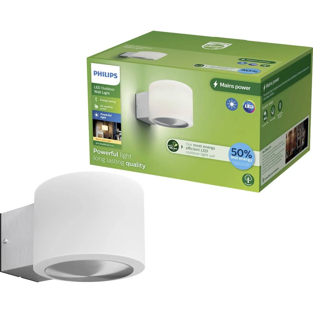 Philips LED Otis 929004141001 LED vanjsko zidno svjetlo LED 4.3 W plemeniti čelik slika