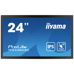 Iiyama 23,8'' Bonded PCAP zaslon na dodir Energetska učinkovitost 2021: E (A - G) 60.5 cm (23.8 palac) 1920 x 1080 piksel 16:9 5 ms HDMI™, DisplayPort, USB 3.2 (gen. 1) IPS LED slika