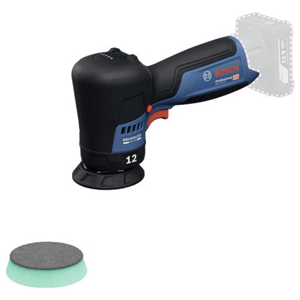 Bosch Professional GPX 12V-77 06019L4000 ekscentrični stroj za poliranje na bateriju 12 V 77 mm slika