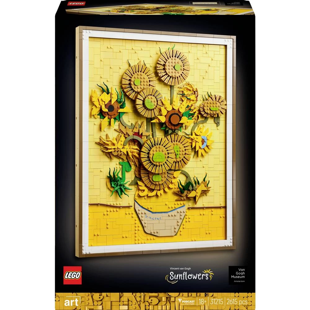 31215 LEGO® ART Vincent van Gogh – Suncokreti slika