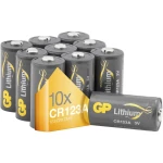 GP Batteries GPCR123A fotobaterije cr-123a litijev 1400 mAh 3 V 10 St.