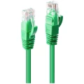 LINDY 48054 RJ45 mrežni kabel, Patch kabel cat 6 U/UTP 20 m zelena  1 St. slika