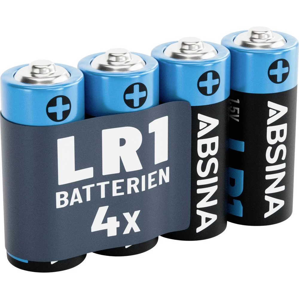Absina lady (n) baterija lady (N) alkalno-manganov 1.5 V 800 4 kom. slika