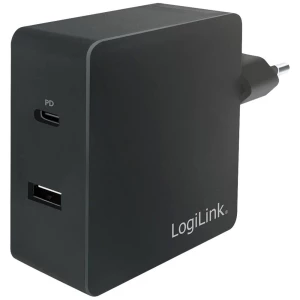 LogiLink  PA0213 USB punjač unutrašnje područje, utičnica Izlazna struja maks. 3000 mA 2 x USB-C™ utičnica (power delivery), USB-A slika