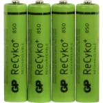 Micro (AAA) akumulator NiMH GP Batteries ReCyko+ 850 mAh 1.2 V 4 ST