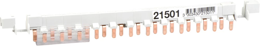 Fazna šina Svijetlosiva 1-polni 16 mm&sup2; 80 A Schneider Electric 21501 slika