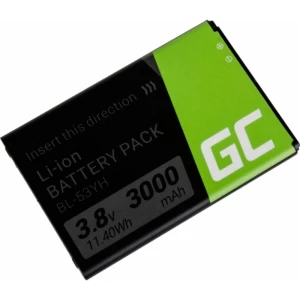 Green Cell    mobilni telefon-akumulator    LG G3 D850, LG G3 D855 Optimus    3000 mAh slika